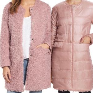 Via Spiga reversible faux fur coat